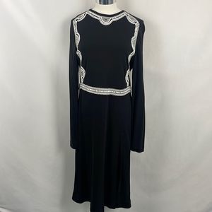 Tory Burch Black and White Dress